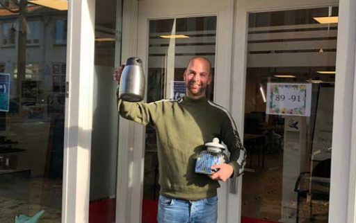 Jaco opbouwwerker van Versa Welzijn in de Straatpraat van de Gijsbrecht