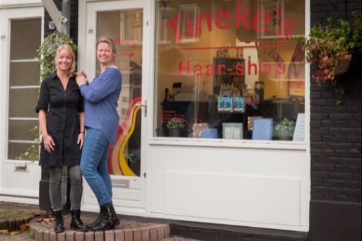 Tinekes haarshop in de Straatpraat van de Gijsbrecht