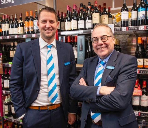 de bedrijfsleiders van de Albert Heijn in de Straatpraat van januari 2019