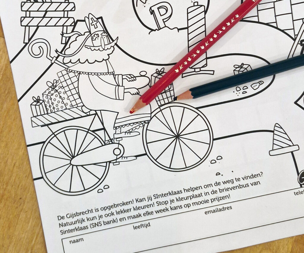 Speuren en kleuren voor Sinterklaas 2024 header